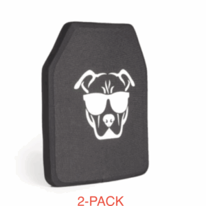2-PACK GUARD DOG TACTICAL LEVEL IV 10X 12 CERAMIC PLATE 6.5 Lbs/Per WEBINAR